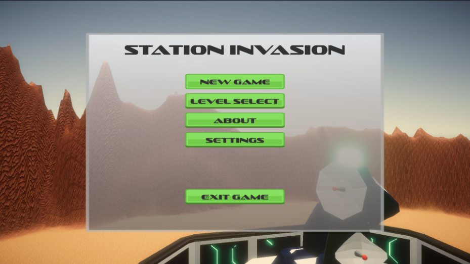 Station Invasion gameplay